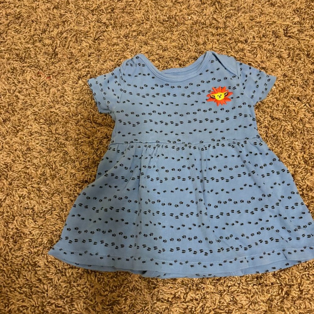 Disney Lion King Dress 12 Months Blue Amazon Essentials Inner Bodysuit Tracks